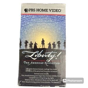 Liberty The American Revolution (VHS, 2004, 3-Tape Set)
